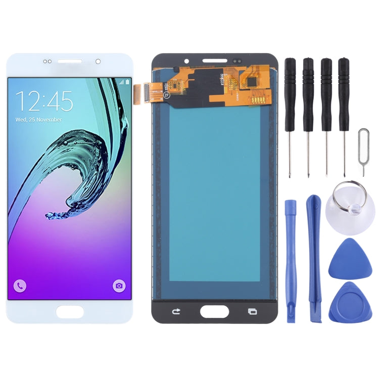 LCD Screen and Digitizer Full Assembly (TFT Material) for Galaxy A7 (2016), A710F, A710F/DS, A710FD, A710M, A710M/DS, A710Y/DS, A7100, For Samsung Galaxy A7 (2016) TFT, For Galaxy A7 (2016) (TFT)