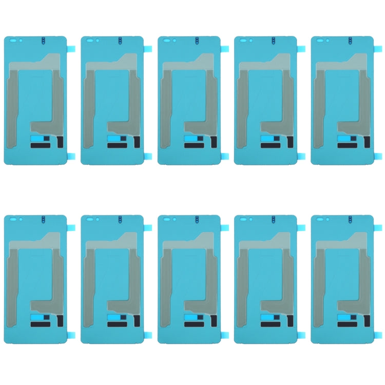 For Galaxy S10 5G 10pcs LCD Digitizer Back Adhesive Stickers, For Samsung Galaxy S10 5G
