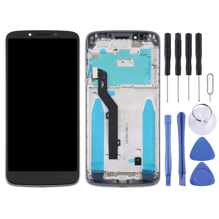 LCD Screen and Digitizer Full Assembly With Frame for Motorola Moto E5/ G6 Play(Brazil), For Moto E5(Grey), For Moto E5(Gold)