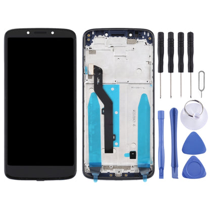 LCD Screen and Digitizer Full Assembly With Frame for Motorola Moto G6 Play, For Moto G6 Play