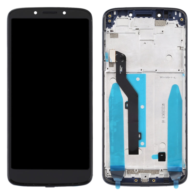 LCD Screen and Digitizer Full Assembly With Frame for Motorola Moto G6 Play, For Moto G6 Play