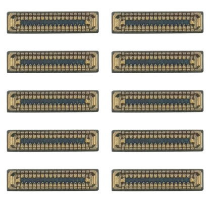 10 PCS Motherboard LCD Display FPC Connector for Huawei P40 Lite E, For Huawei P40 Lite E