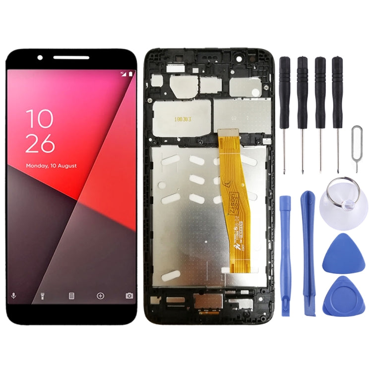 LCD Screen and Digitizer Full Assembly With Frame for Vodafone Smart N9 / VFD720, For Vodafone Smart N9