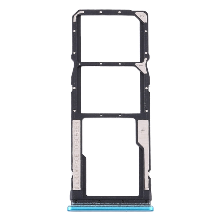 SIM Card Tray + SIM Card Tray + Micro SD Card Tray for Xiaomi Redmi Note 9S / Redmi Note 9 Pro Max / Redmi Note 9 Pro India / Note 10 Lite