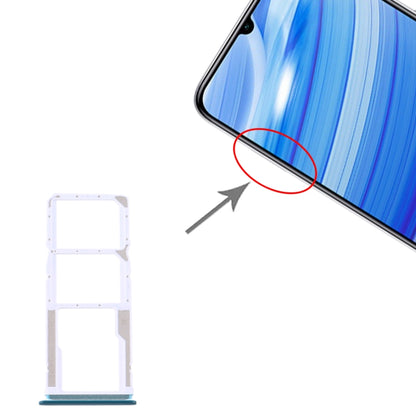 SIM Card Tray + SIM Card Tray + Micro SD Card Tray for Xiaomi Redmi 10X 4G / Redmi Note 9