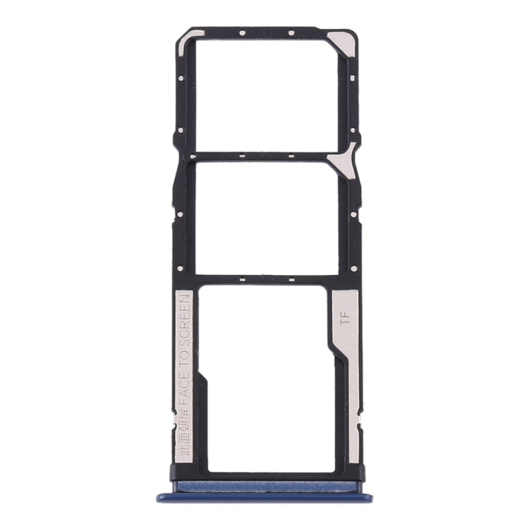 SIM Card Tray + SIM Card Tray + Micro SD Card Tray for Xiaomi Redmi 10X 4G / Redmi Note 9, For Xiaomi Redmi 10X 4G