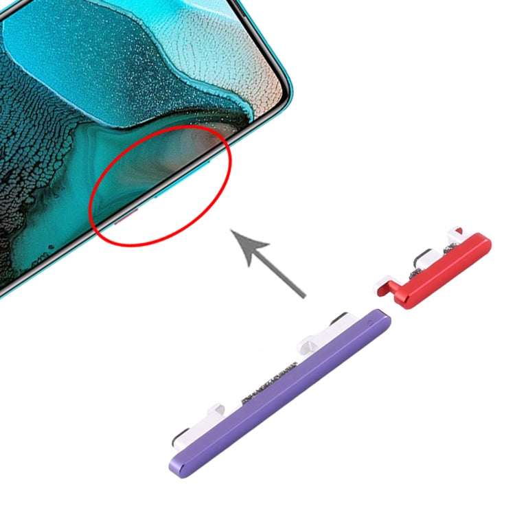 Power Button and Volume Control Button for Xiaomi Redmi K30 Pro, For Xiaomi Redmi K30 Pro
