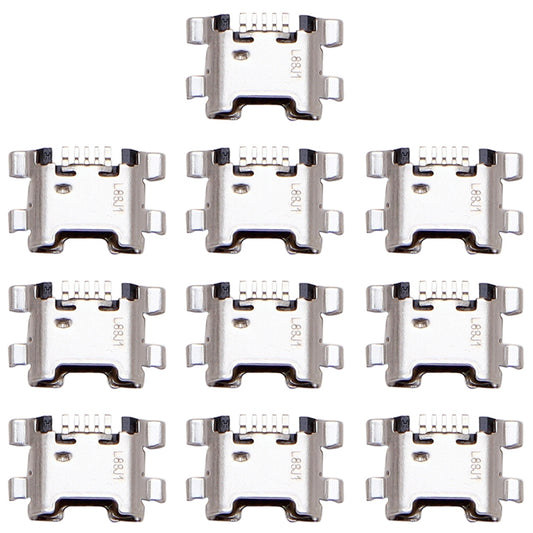 10 PCS Charging Port Connector for Huawei Honor 7C Pro, For Honor 7C Pro