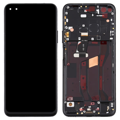 LCD Screen and Digitizer Full Assembly with Frame for Huawei Nova 6 5G, For Huawei Nova 6 5G, For Huawei Nova 6 5G (Dark Blue), For Huawei Nova 6 5G(Purple)