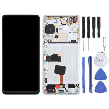 LCD Screen and Digitizer Full Assembly with Frame for Huawei P40, For Huawei P40