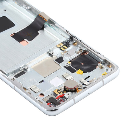 LCD Screen and Digitizer Full Assembly with Frame for Huawei P40
