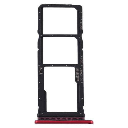 SIM Card Tray + SIM Card Tray + Micro SD Card Tray for Huawei Y7p, For Huawei Y7p