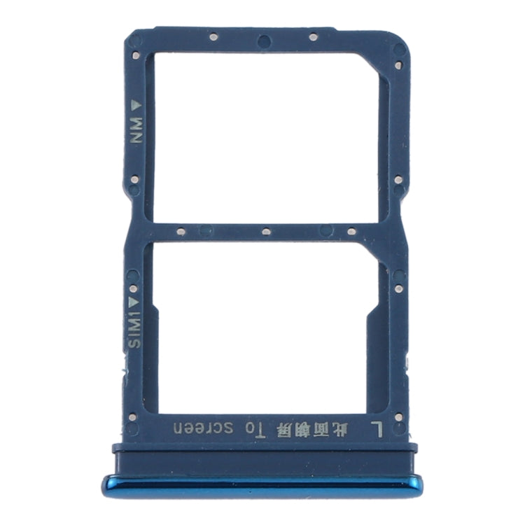 SIM Card Tray + NM Card Tray for Huawei P Smart 2020, For Huawei P Smart 2020