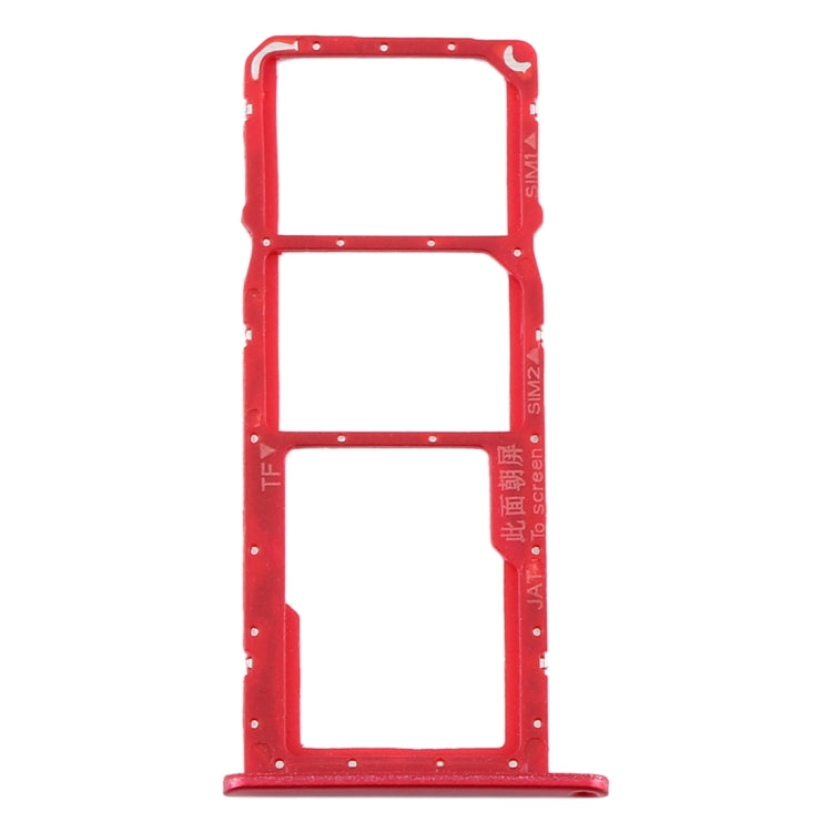 SIM Card Tray + SIM Card Tray + Micro SD Card Tray for Huawei Y6 (2019), For Huawei Y6 (2019)