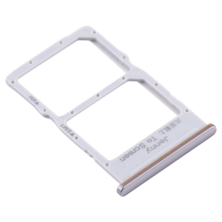 SIM Card Tray + NM Card Tray for Huawei P40 Lite, For Huawei P40 Lite