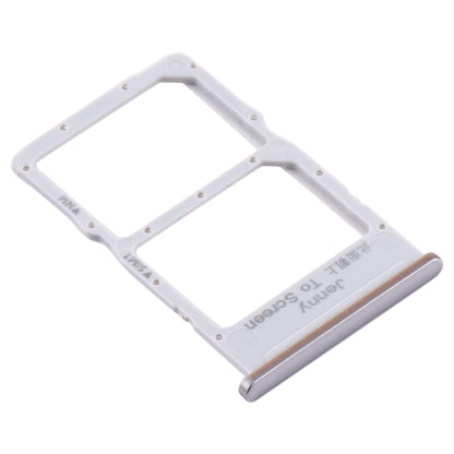 SIM Card Tray + NM Card Tray for Huawei P40 Lite, For Huawei P40 Lite