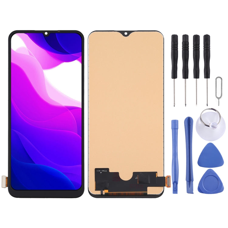 TFT Material LCD Screen and Digitizer Full Assembly (Not Supporting Fingerprint Identification) for Xiaomi Mi 10 Lite 5G / Mi 10 Youth 5G, For Xiaomi Mi 10 Lite 5G(TFT Material)