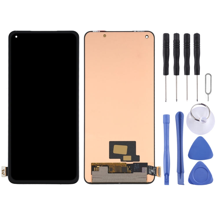 Original AMOLED Material LCD Screen and Digitizer Full Assembly for OPPO Ace2, For OPPO Ace2(AMOLED)