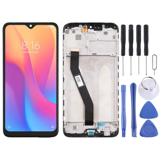 LCD Screen and Digitizer Full Assembly With Frame for Xiaomi Redmi 8A / Redmi 8 / Redmi 8A Dual / Redmi 8A Pro, For Xiaomi Redmi 8A