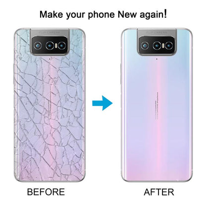Glass Battery Back Cover for Asus Zenfone 7 ZS670KS, For Asus Zenfone 7