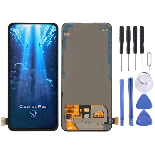 Original Super AMOLED Material LCD Screen and Digitizer Full Assembly for Vivo V17 Pro 1909 1910 PD1931F_EX, For Vivo V17 Pro(Original)