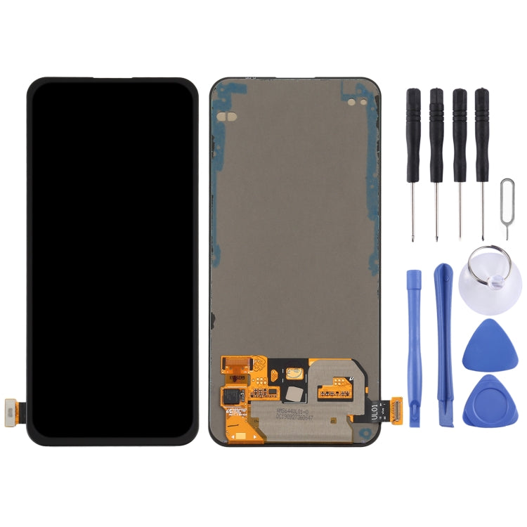 Original Super AMOLED Material LCD Screen and Digitizer Full Assembly for Vivo V17 Pro 1909 1910 PD1931F_EX, For Vivo V17 Pro(Original)