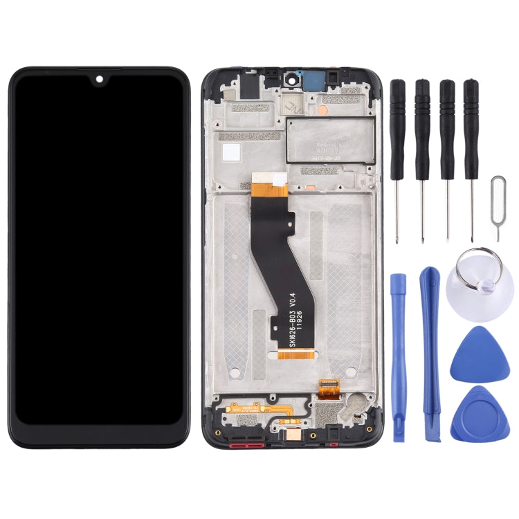 LCD Screen and Digitizer Full Assembly With Frame for Nokia 3.2, For Nokia 3.2