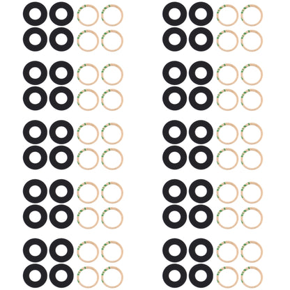 For OPPO Reno4 SE 10pcs Back Camera Lens, For OPPO Reno4 SE
