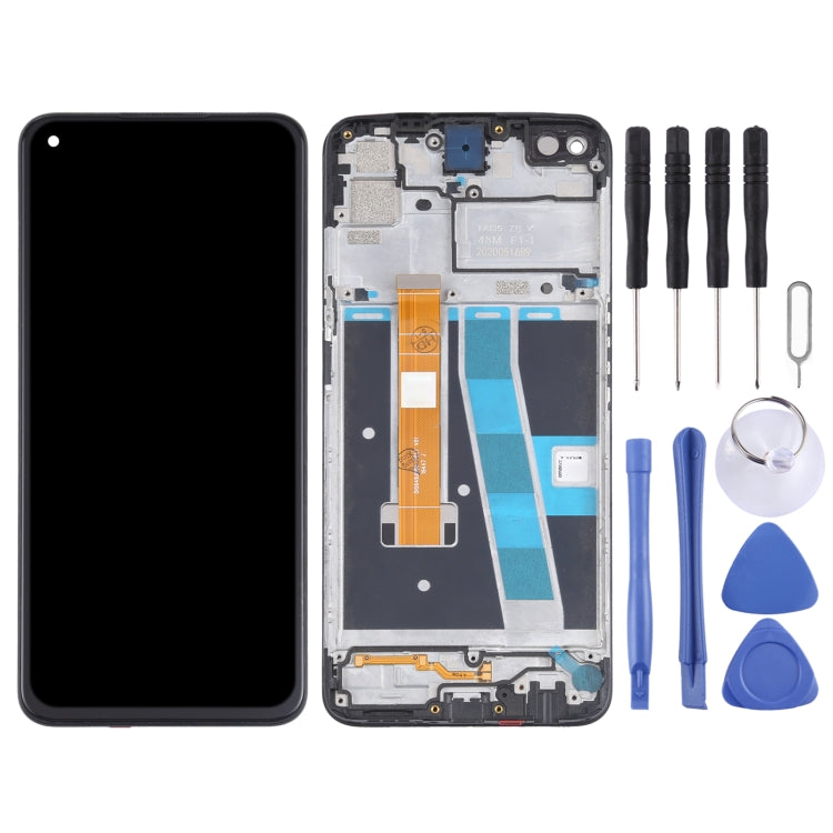 Original LCD Screen and Digitizer Full Assembly With Frame for OPPO A72(2020) LTE Version CPH2067, For OPPO A72