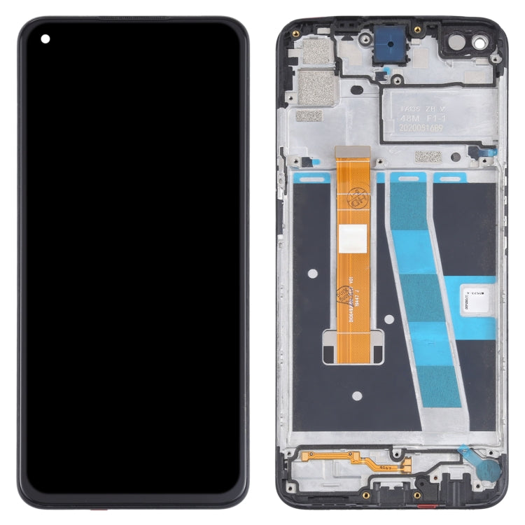 Original LCD Screen and Digitizer Full Assembly With Frame for OPPO A72(2020) LTE Version CPH2067, For OPPO A72