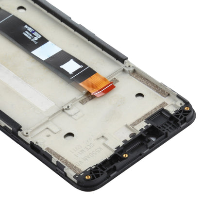 Original LCD Screen and Digitizer Full Assembly With Frame for Nokia C2, For Nokia C2