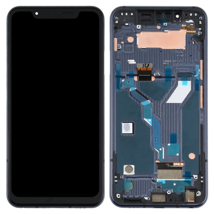 LCD Screen and Digitizer Full Assembly With Frame for LG G8s ThinQ LMG810, LM-G810, LMG810EAW, For LG G8s ThinQ