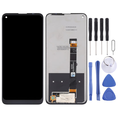 LCD Screen and Digitizer Full Assembly for LG Q61, For LG Q61