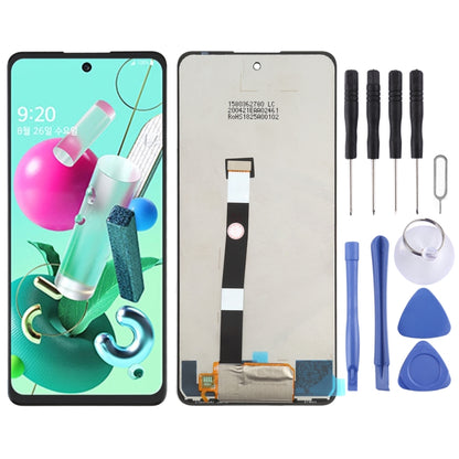 Original LCD Screen and Digitizer Full Assembly for LG Q92 5G, For LG Q92 5G