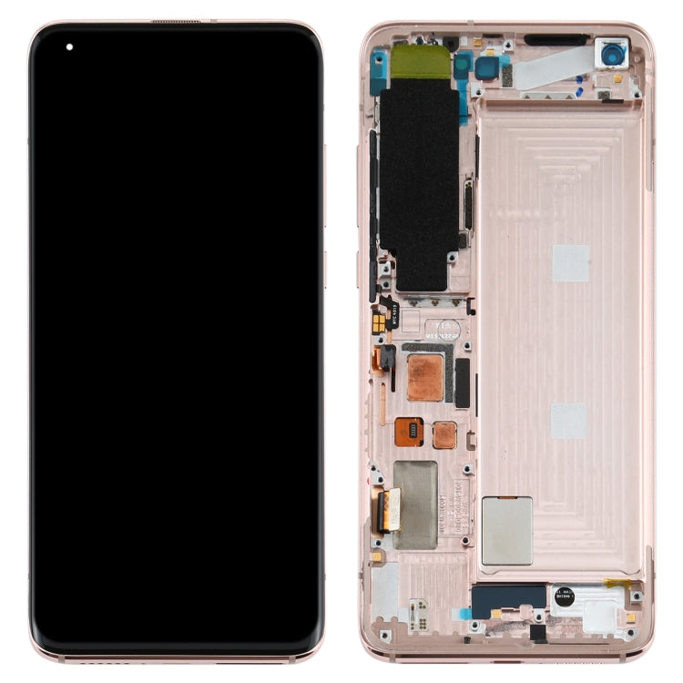 LCD Screen and Digitizer Full Assembly With Frame for Xiaomi Mi 10 5G / Mi 10 Pro 5G M2001J2G, M2001J2I (S Version), For Xiaomi Mi 10 5G (S Version)(Gold)