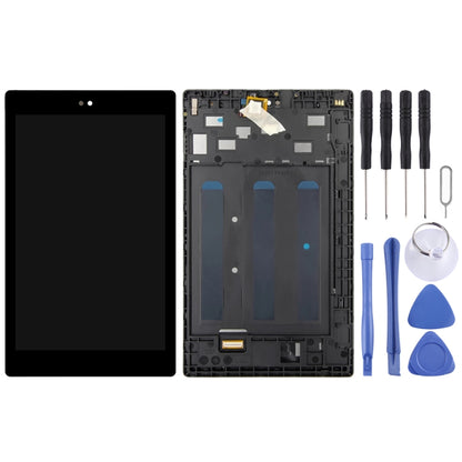 LCD Screen and Digitizer Full Assembly With Frame for Amazon Fire HD 8 (2018) 8th Gen L5S83A, For Amazon Fire HD 8 (2018)