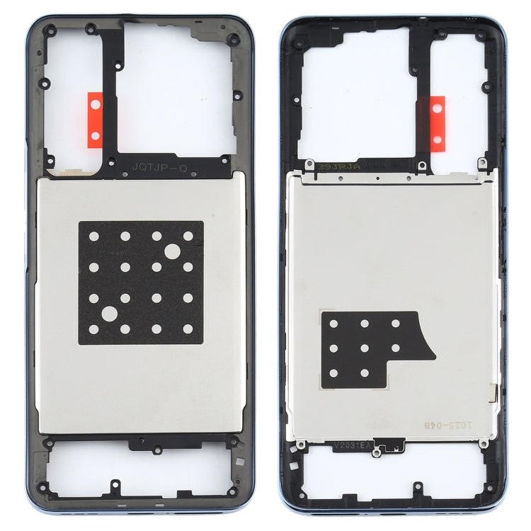For Vivo Y73s V2031A Middle Frame Bezel Plate, For Vivo Y73s, For Vivo Y73s (Silver), For Vivo Y73s (Purple)
