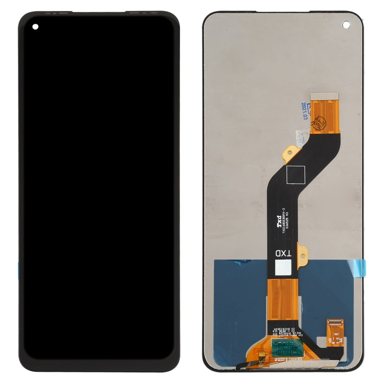 LCD Screen and Digitizer Full Assembly for Tecno Camon 16 CE7, CE7j