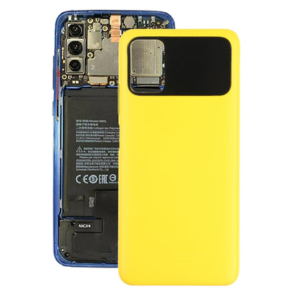 Original Battery Back Cover for Xiaomi Poco M3 M2010J19CG, For Xiaomi Poco M3, For Xiaomi Poco M3(Yellow)