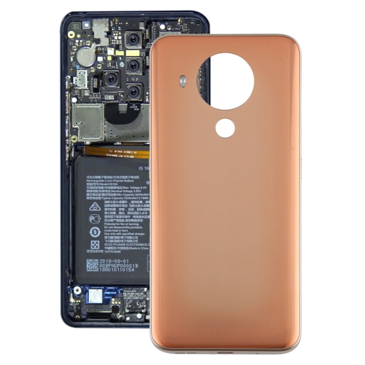 Original Battery Back Cover for Nokia 5.4 TA-1333 TA-1340, For Nokia 5.4(Purple)(Original), For Nokia 5.4(Original)
