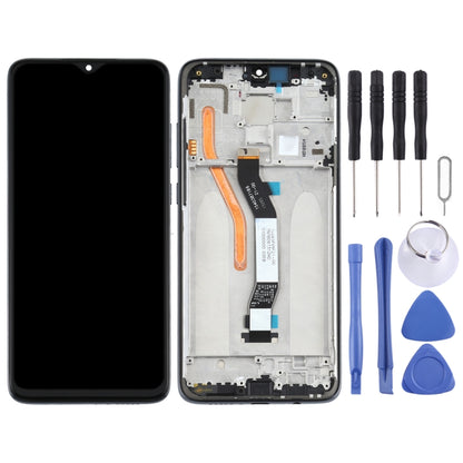 LCD Screen and Digitizer Full Assembly with Frame for Xiaomi Redmi Note 8 Pro(Single SIM Card), For Xiaomi Redmi Note 8 Pro (Sing card), For Xiaomi Redmi Note 8 Pro