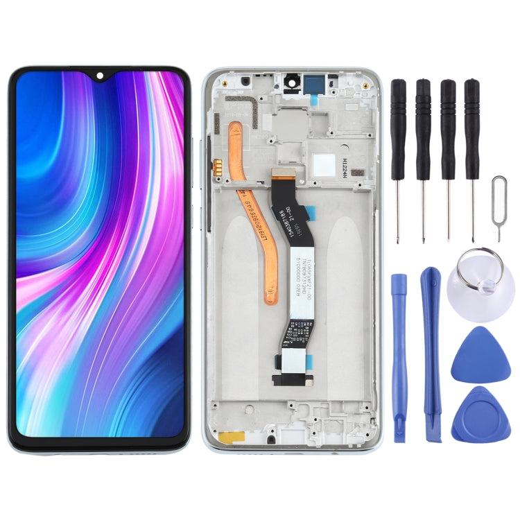 LCD Screen and Digitizer Full Assembly with Frame for Xiaomi Redmi Note 8 Pro(Single SIM Card), For Xiaomi Redmi Note 8 Pro (Sing card), For Xiaomi Redmi Note 8 Pro