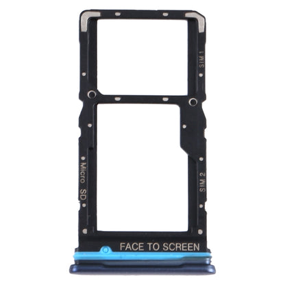 SIM Card Tray + SIM Card Tray / Micro SD Card Tray for Xiaomi Redmi Note 9 Pro 5G M2007J17C, For Xiaomi Redmi Note 9 Pro 5G
