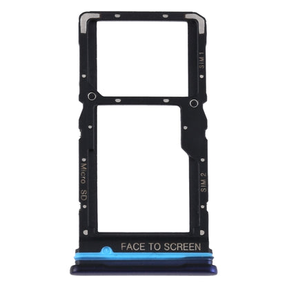 SIM Card Tray + SIM Card Tray / Micro SD Card Tray for Xiaomi Redmi Note 9 Pro 5G M2007J17C, For Xiaomi Redmi Note 9 Pro 5G