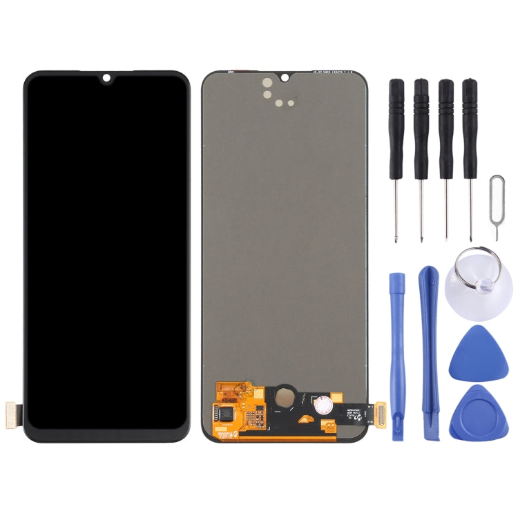 Original AMOLED Material LCD Screen and Digitizer Full Assembly for Vivo Y73s / X50e / Y70 / S7e V1930 V2031A, For Vivo Y73s (AMOLED)