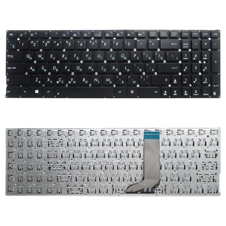 RU Version Keyboard for Asus X556 X556U X556UA X556UB X556UF X556UJ X556UQ X556UR X556UV, For Asus X556 (RU Version White), For Asus X556 (RU Version Black)