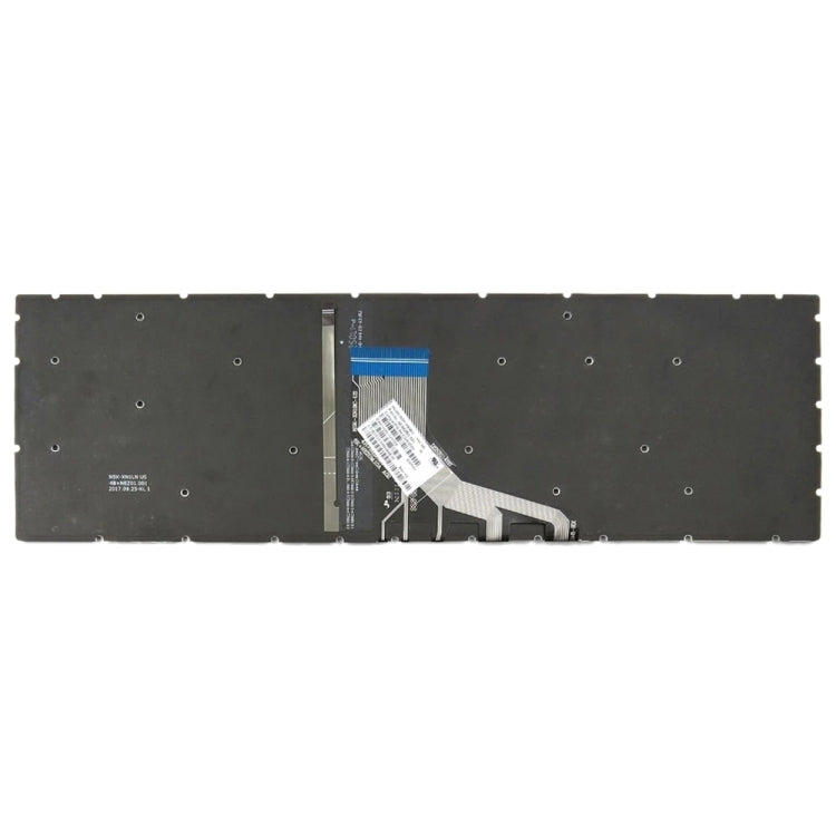 US Version Keyboard with Keyboard Backlight for HP 15-DA 15-DA0002DX 15-DA0008CA 15-DB 15-DB0003CA TPN-C135 TPN-C136, For HP 15-DB, For HP 15-DA