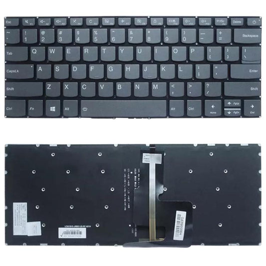 US Version Keyboard with Keyboard Backlight for Lenovo Ideapad S130-14IGM 130S-14IGM 330-14IGM 330s-14 K43C-80 E43-80 330-14ARR, For Lenovo S130-14IGM(US Version with Backlight)
