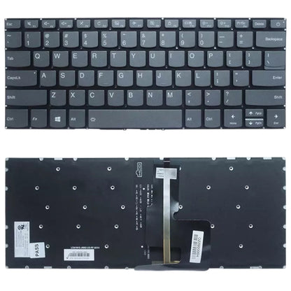 US Version Keyboard with Keyboard Backlight for Lenovo Ideapad S130-14IGM 130S-14IGM 330-14IGM 330s-14 K43C-80 E43-80 330-14ARR, For Lenovo S130-14IGM(US Version with Backlight)
