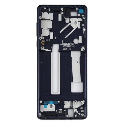 Middle Frame Bezel Plate for Motorola Edge XT2063-3, For Motorola Edge (Black)